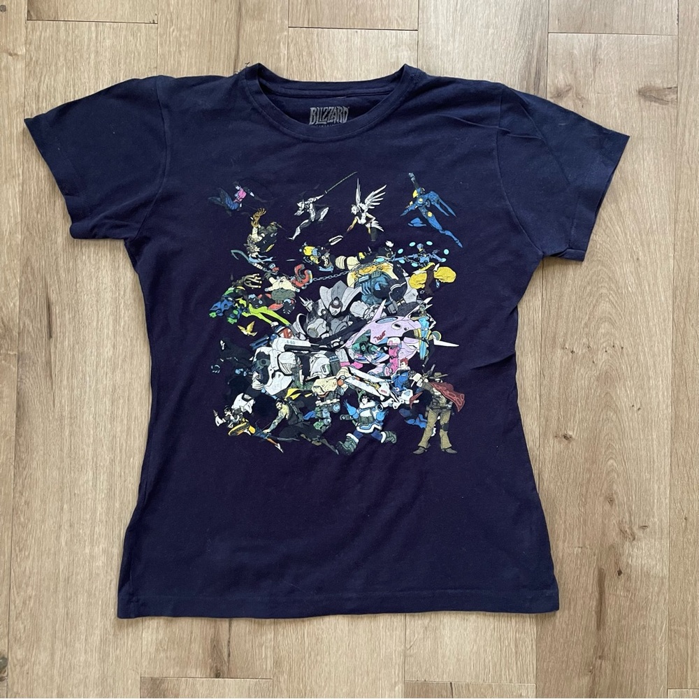 2016 Blizzard entertainment overwatch video game playstation xbox t shirt